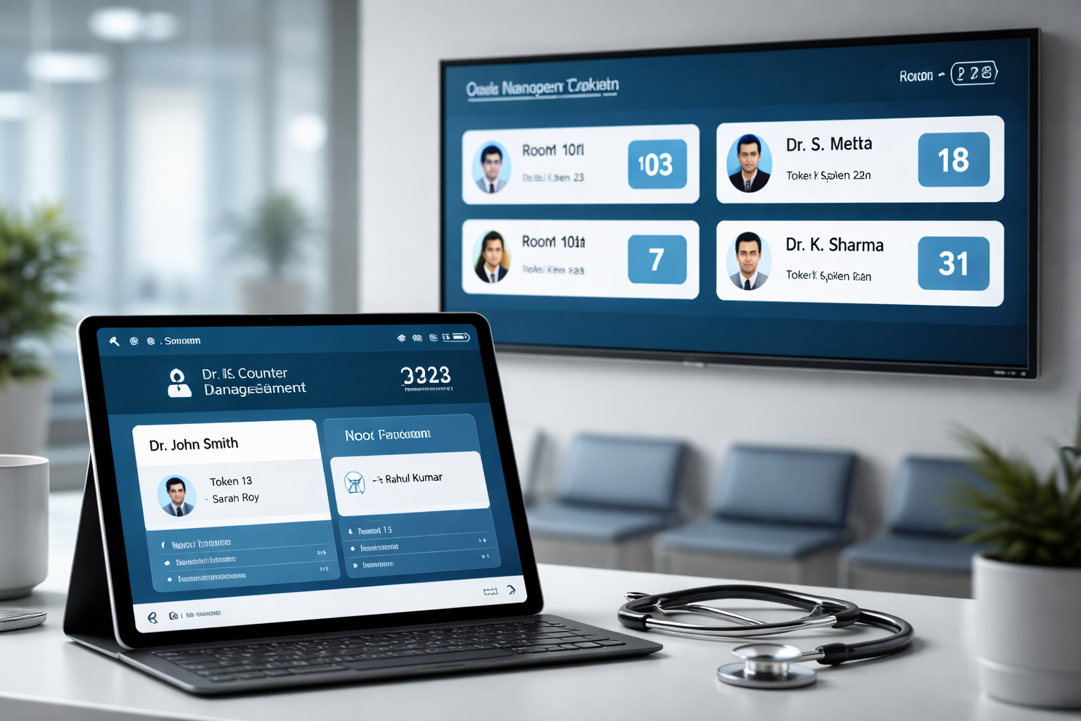 Clinic Counter System